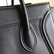 Celine Phantom Black Lychee Pattern - 30x28x24cm - 2