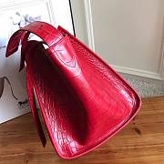 Celine Phantom Crocodile Red Pattern - 30x28x24cm - 3