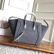 Celine Phantom Grey Nubuck Leather - 30x28x24cm - 1