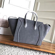 Celine Phantom Grey Nubuck Leather - 30x28x24cm - 3