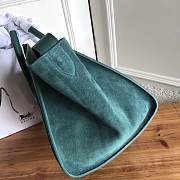 Celine Phantom Dark Green Nubuck Leather - 30x28x24cm - 4