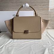 Celine Swing Apricot Lychee Pattern Bag - 26x22x13cm - 1