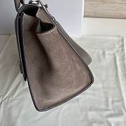 Celine Swing Mouse Gray Lychee Pattern Bag - 26x22x13cm - 5