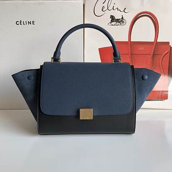 Celine Swing Black& Blue Bag - 26x22x13cm