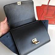 Celine Swing Black& Blue Bag - 26x22x13cm - 4