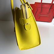 Celine Nano Luggage Yellow Bag - 26cm - 4