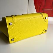 Celine Nano Luggage Yellow Bag - 26cm - 3