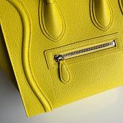 Celine Nano Luggage Yellow Bag - 26cm - 2