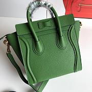 Celine Nano Luggage Green Bag - 20cm - 4