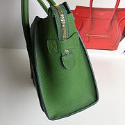 Celine Nano Luggage Green Bag - 26cm - 5