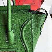 Celine Nano Luggage Green Bag - 26cm - 3