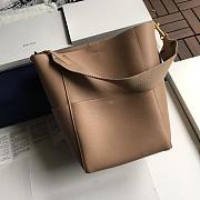 Celine Sangle Bucket Beige Bag - 23x33x16cm - 5