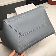 Celine Sangle Bucket Grey Bag - 23x33x16cm - 5