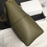 Celine Sangle Bucket Army Green Bag - 23x33x16cm - 6