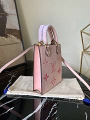  Louis Vuitton Petit Sac Plat Pink - M80449  - 2