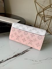 Louis Vuitton Iris Wallet in Gradient Pink - M60143 - 19x12x2cm - 3