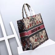 Dior Book Tote Multicolor Dior Flowers - M1286Z - 41.5 x 32 x 5cm - 3