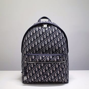 Dior Christian Oblique Backpack - 1VOBA0 - 30x15x42cm