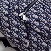 Dior Christian Oblique Backpack - 1VOBA0 - 30x15x42cm - 3