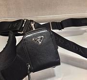 Prada | Re-Edition 2005 Saffiano Black Silver - 1BH204 -23x17x6.5cm - 5