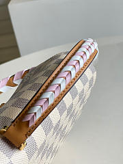 Louis Vuitton White Lattice Messenger Bag - N50053 - 25 x 17 x 9.5 cm - 2