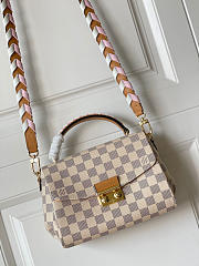 Louis Vuitton White Lattice Messenger Bag - N50053 - 25 x 17 x 9.5 cm - 3