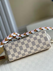 Louis Vuitton White Lattice Messenger Bag - N50053 - 25 x 17 x 9.5 cm - 4