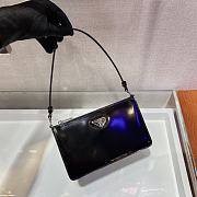 Prada Saffiano Black Leather Mini Bag - 1BC155 - 20x12x5.5cm - 3