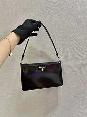 Prada Saffiano Black Leather Mini Bag - 1BC155 - 20x12x5.5cm - 2