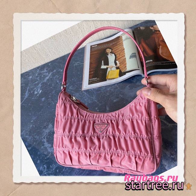 Prada Hobo Pink Bag- 1NE204 - 22x17x6cm - 1