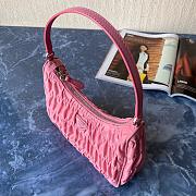 Prada Hobo Pink Bag- 1NE204 - 22x17x6cm - 2