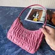 Prada Hobo Pink Bag- 1NE204 - 22x17x6cm - 4