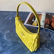 Prada Hobo Yellow Bag- 1NE204 - 22x17x6cm - 2