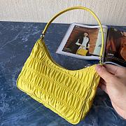 Prada Hobo Yellow Bag- 1NE204 - 22x17x6cm - 5