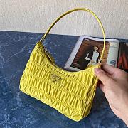 Prada Hobo Yellow Bag- 1NE204 - 22x17x6cm - 6