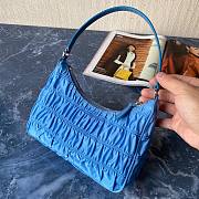 Prada Hobo Blue Bag- 1NE204 - 22x17x6cm - 4