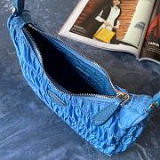 Prada Hobo Blue Bag- 1NE204 - 22x17x6cm - 5