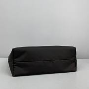 Prada Re-Nylon & Saffiano Black Tote Bag - 54x16x33cm - 5