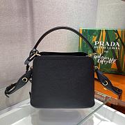 Prada Matinée Micro Saffiano Black Bag - 1BA286 - 21x16.5x9.5cm - 4