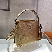 Prada Matinée Micro Saffiano Platinum Bag - 1BA286 - 21x16.5x9.5cm - 2