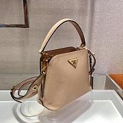 Prada Matinée Micro Saffiano Beige Bag - 1BA286 - 21x16.5x9.5cm - 5