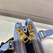 Prada Galleria Saffiano Astral Blue Bag - 1BA906 - 20x15x9.5cm - 6