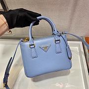 Prada Galleria Saffiano Astral Blue Bag - 1BA906 - 20x15x9.5cm - 4