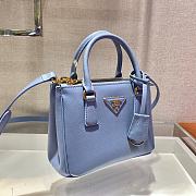 Prada Galleria Saffiano Astral Blue Bag - 1BA906 - 20x15x9.5cm - 3