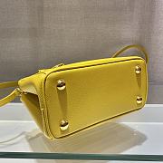 Prada Galleria Saffiano Yellow Bag - 1BA906 - 20x15x9.5cm - 5