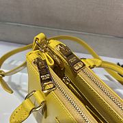 Prada Galleria Saffiano Yellow Bag - 1BA906 - 20x15x9.5cm - 3