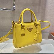 Prada Galleria Saffiano Yellow Bag - 1BA906 - 20x15x9.5cm - 2