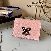 Louis Vuitton Twist Compact Wallet Pink - M62934 - 12x 9.5 x 2.5 cm - 4