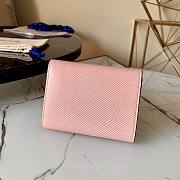 Louis Vuitton Twist Compact Wallet Pink - M62934 - 12x 9.5 x 2.5 cm - 5