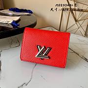 Louis Vuitton Twist Compact Wallet Red - M62934 - 12x 9.5 x 2.5 cm - 4